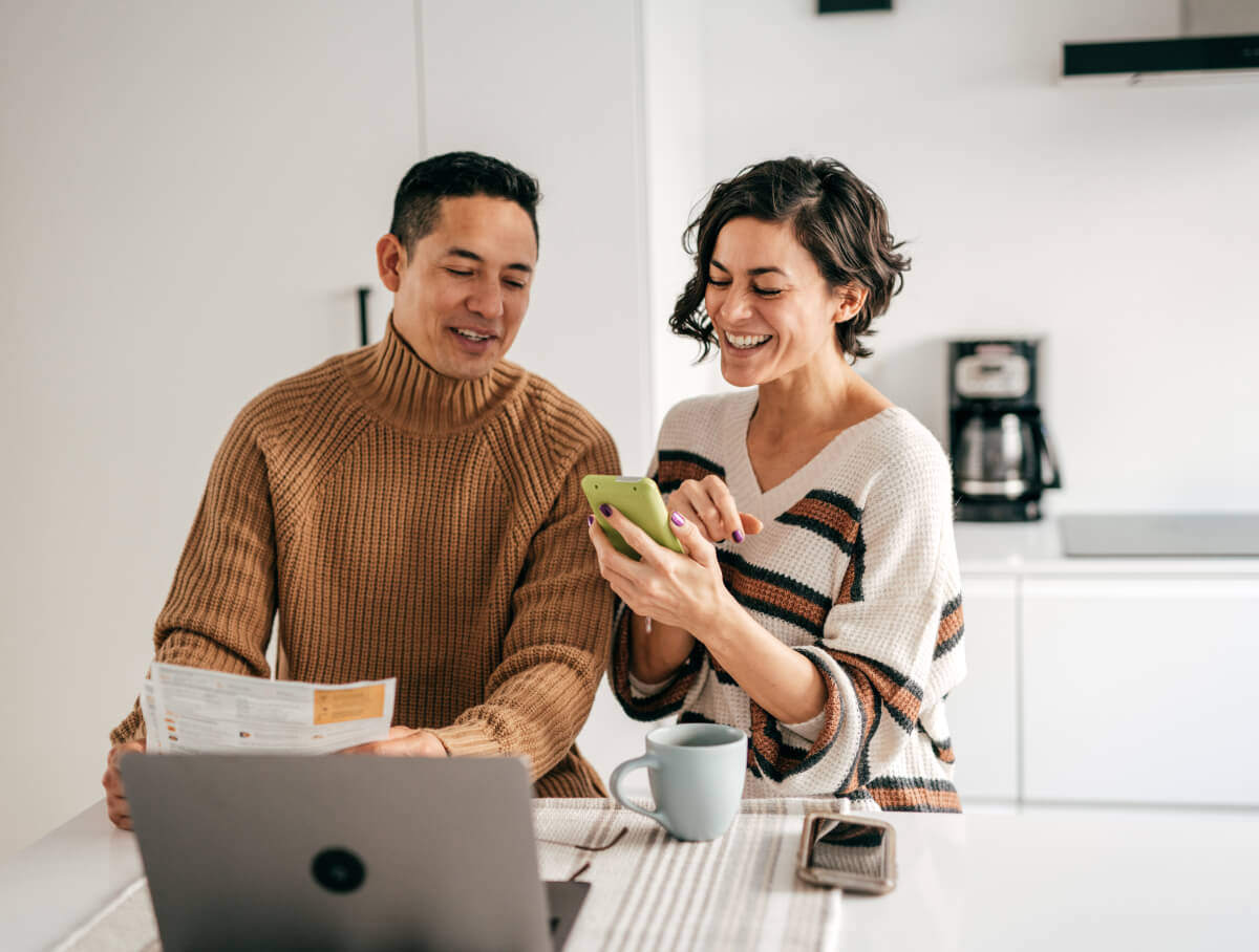 Couple in Kitchen