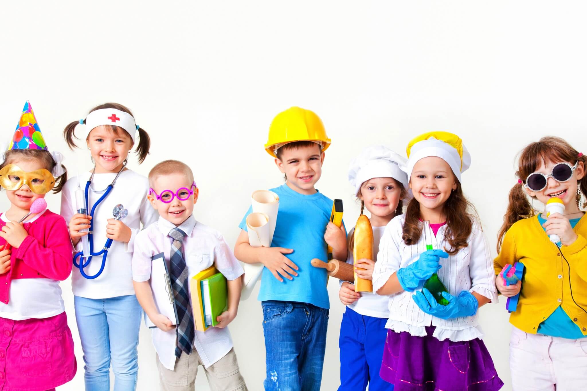 A cheerful gathering of children.